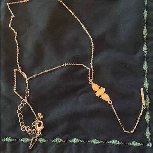 Lane Bryant Gold and Orange Necklace